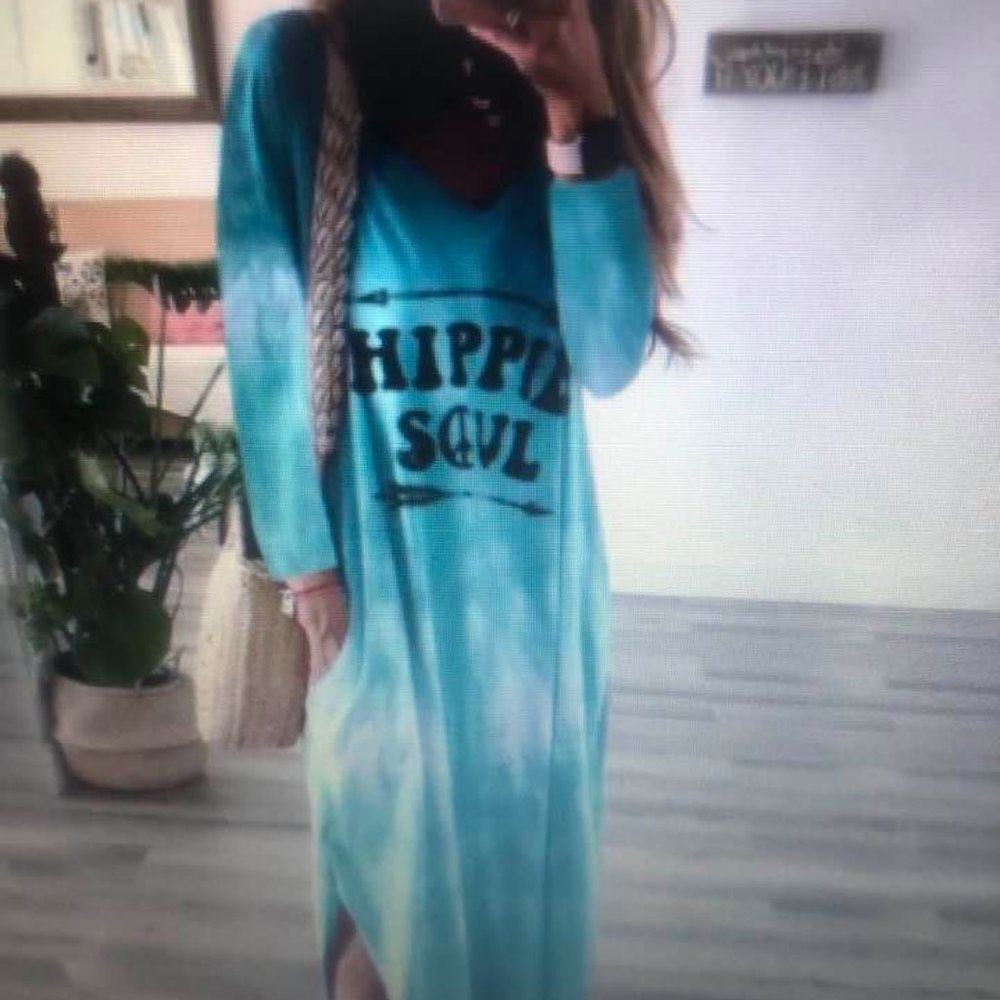 Tye Dye Boho Dress